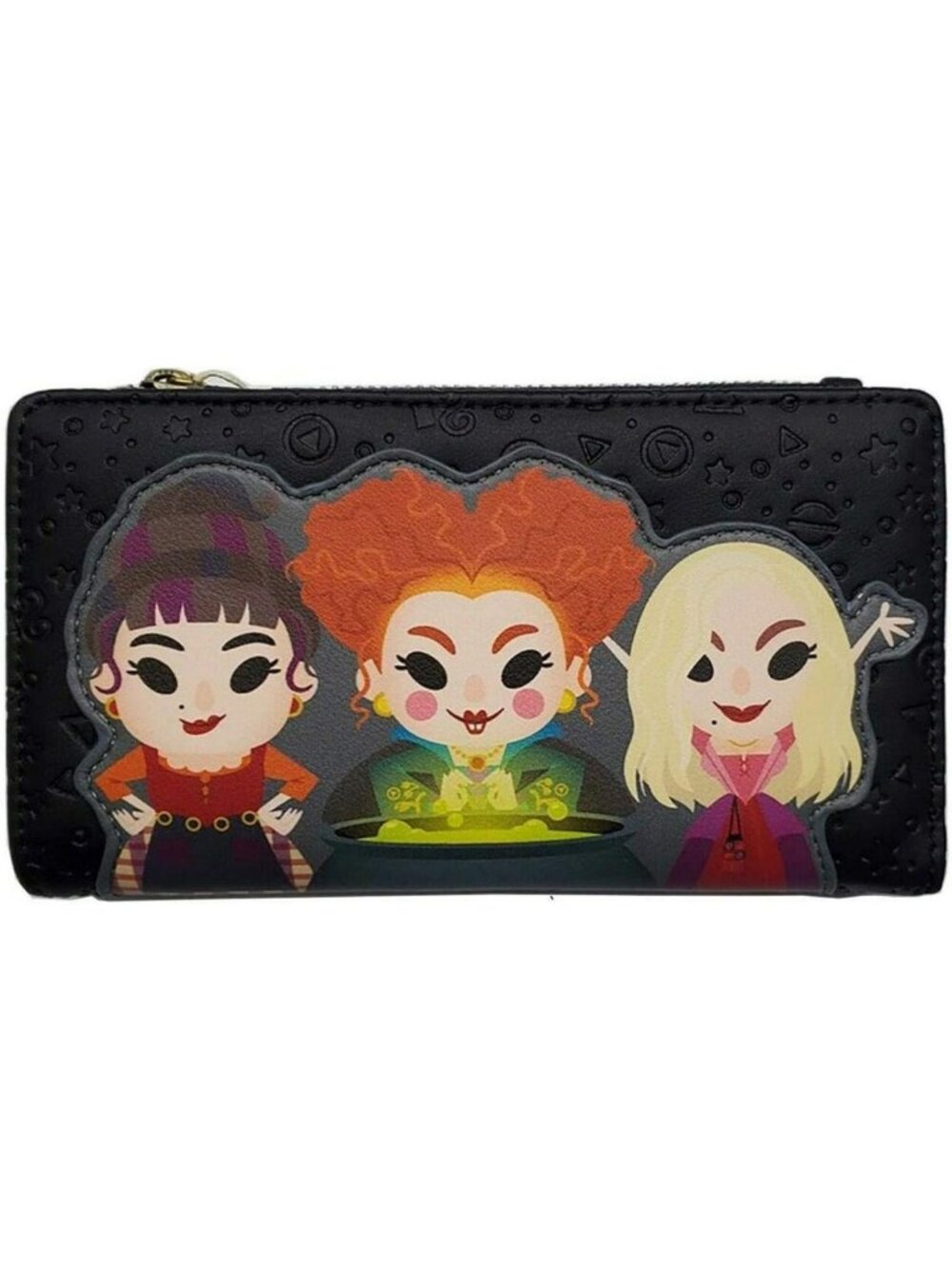 Charming Hocus Pocus Sanderson Sisters Chibi Wallet | Disney-Inspired Accessory